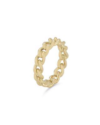 Curb Chain Ring in 14K Yellow Gold by BLOOMINGDALE'S FINE COLLECTION