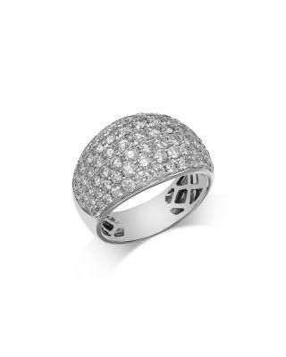 Diamond Band Ring in 14K White Gold by BLOOMINGDALE'S FINE COLLECTION