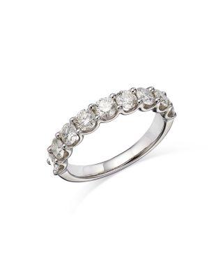 Diamond Band in 14K White Gold by BLOOMINGDALE'S FINE COLLECTION