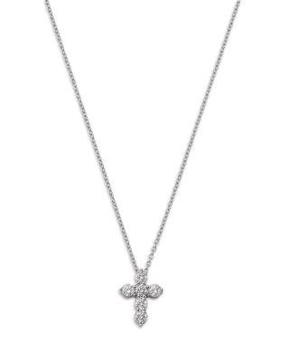 Diamond Cross Pendant Necklace in 14K Gold by BLOOMINGDALE'S FINE COLLECTION