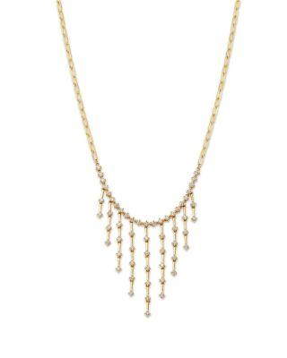 Diamond Droplet Necklace in 14K Yellow Gold by BLOOMINGDALE'S FINE COLLECTION