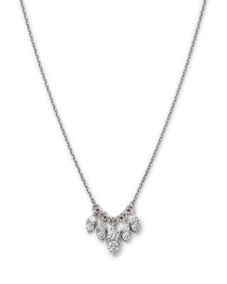 Diamond Pendant Necklace in 14K White Gold by BLOOMINGDALE'S FINE COLLECTION