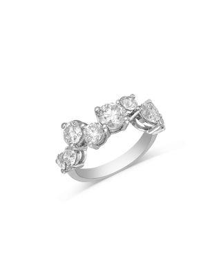 Diamond Scatter Cluster Band in 14K White Gold by BLOOMINGDALE'S FINE COLLECTION