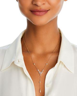 Diamond Scatter Lariat Necklace in 14K Yellow Gold by BLOOMINGDALE'S FINE COLLECTION