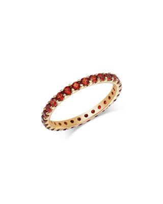 Garnet Stacking Eternity Band in 14K Yellow Gold by BLOOMINGDALE'S FINE COLLECTION