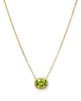 Gemstone Pendant Necklace in 14K Yellow Gold by BLOOMINGDALE'S FINE COLLECTION