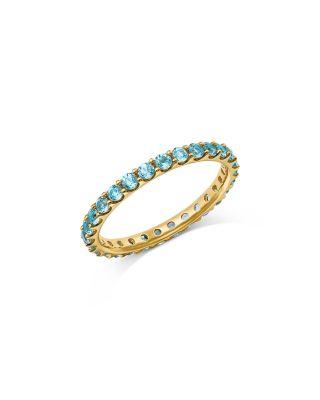 Gemstone Stackable Eternity Ring in 14K Yellow Gold by BLOOMINGDALE'S FINE COLLECTION Gemstone Stackable Eternity Ring in 14K Yellow Gold by BLOOMINGDALE'S FINE COLLECTION