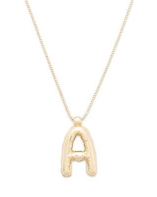 Helium Initial Pendant Necklace in 14K Gold by BLOOMINGDALE'S FINE COLLECTION