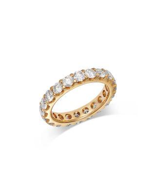 Luxe Collection Certified Lab Grown Diamond Eternity Band in 18K White Gold by BLOOMINGDALE'S FINE COLLECTION