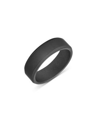 Men's Band in Black Tungsten by BLOOMINGDALE'S FINE COLLECTION