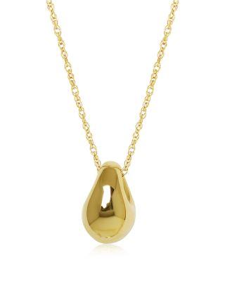 Polished Tapered Drop Pendant Necklace in 14K Yellow Gold by BLOOMINGDALE'S FINE COLLECTION