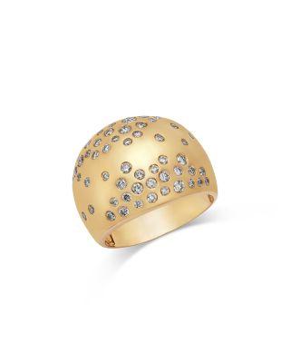 Scattered Diamond Ring in 14K Yellow Gold by BLOOMINGDALE'S FINE COLLECTION