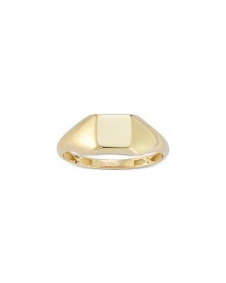 Square Signet Ring in 14K Yellow Gold by BLOOMINGDALE'S FINE COLLECTION