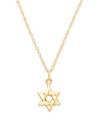 Star of David Pendant Necklace in 14K Yellow Gold by BLOOMINGDALE'S FINE COLLECTION