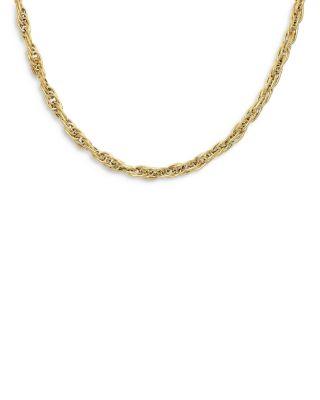 Triple Torchon Link Chain Necklace in 14K Yellow Gold by BLOOMINGDALE'S FINE COLLECTION