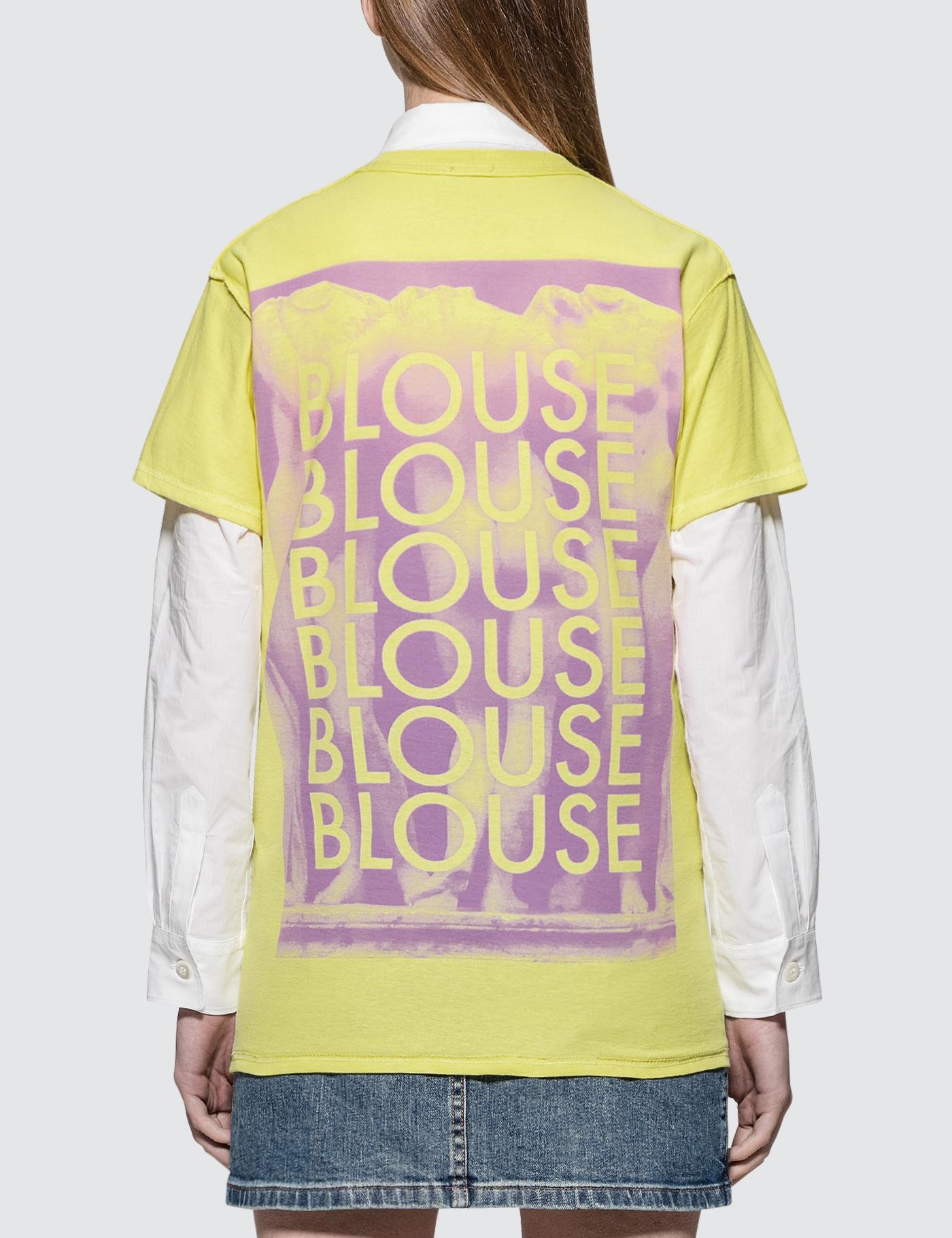 Meta-modern S/S T-Shirt by BLOUSE