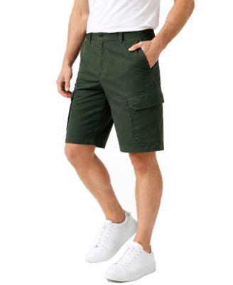 Men's Cotton Flex-Stretch Cargo Shorts by BLU ROCK