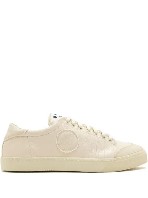 round-patch sneakers by BLU SCARPA