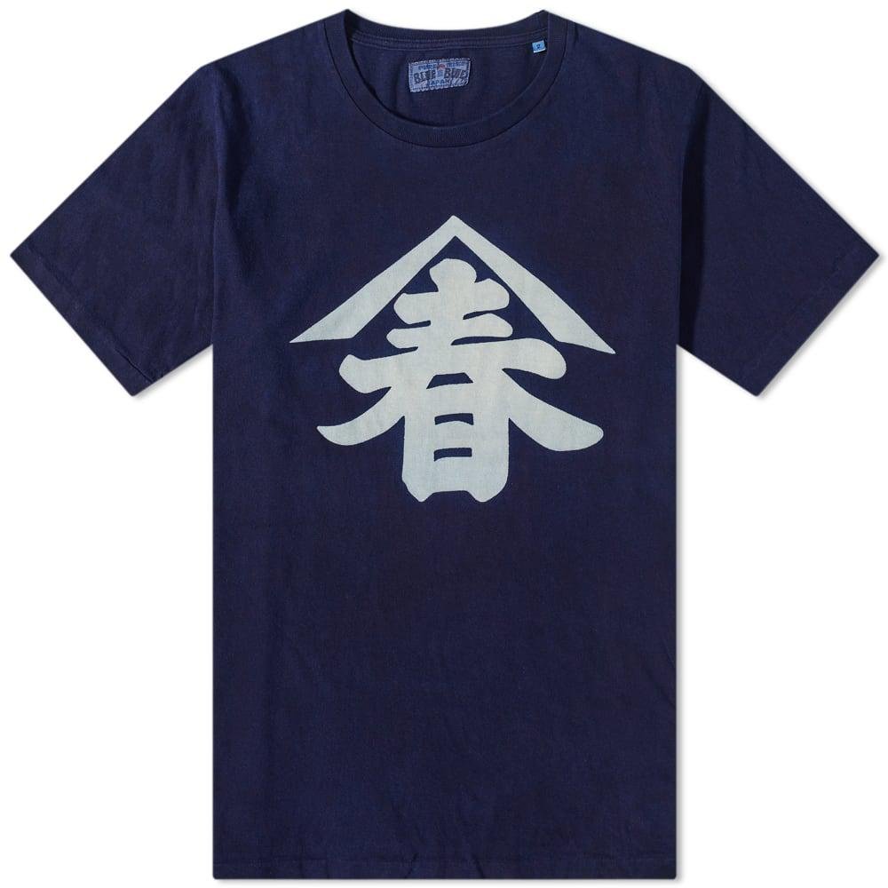 Blue Blue Japan Haru Spring Bassen T-Shirt by BLUE BLUE JAPAN