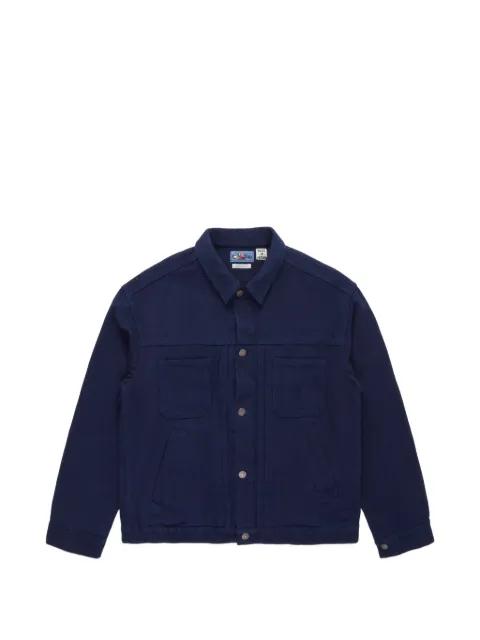 Sashiko trucker jacket by BLUE BLUE