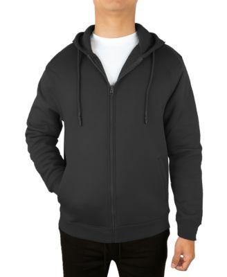 Men's Full Zip Regular-Fit Hooded Sweatshirt by BLUE ICE