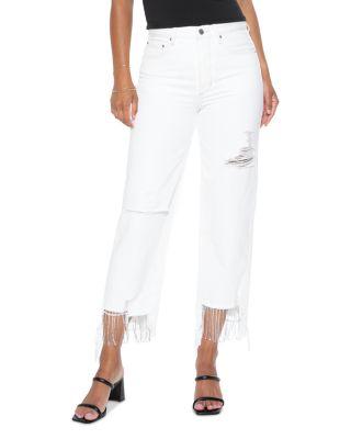 Nash Vegas 90 High Rise Cropped Wide Leg Jeans in Maui by BLUE REVIVAL