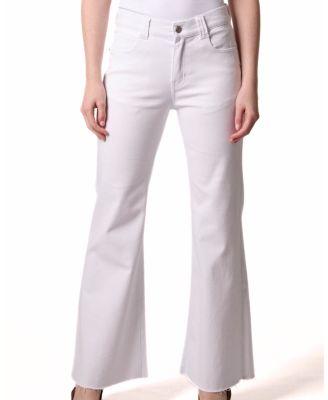 Palazzo Jeans in White by BLUE REVIVAL