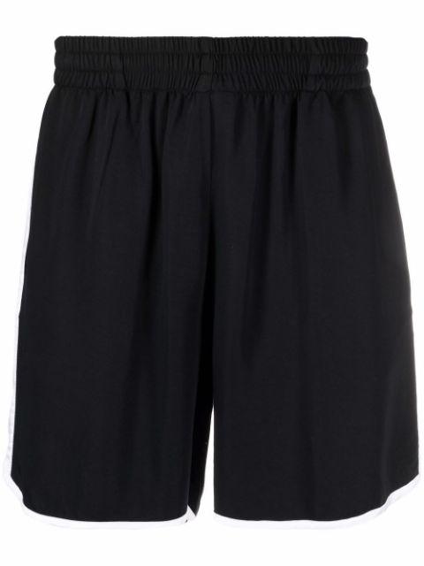 contrast stripe shorts by BLUE SKY INN