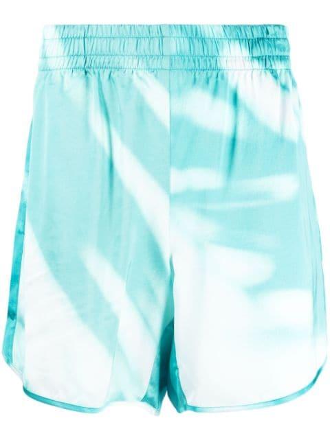 graphic-print deck shorts by BLUE SKY INN