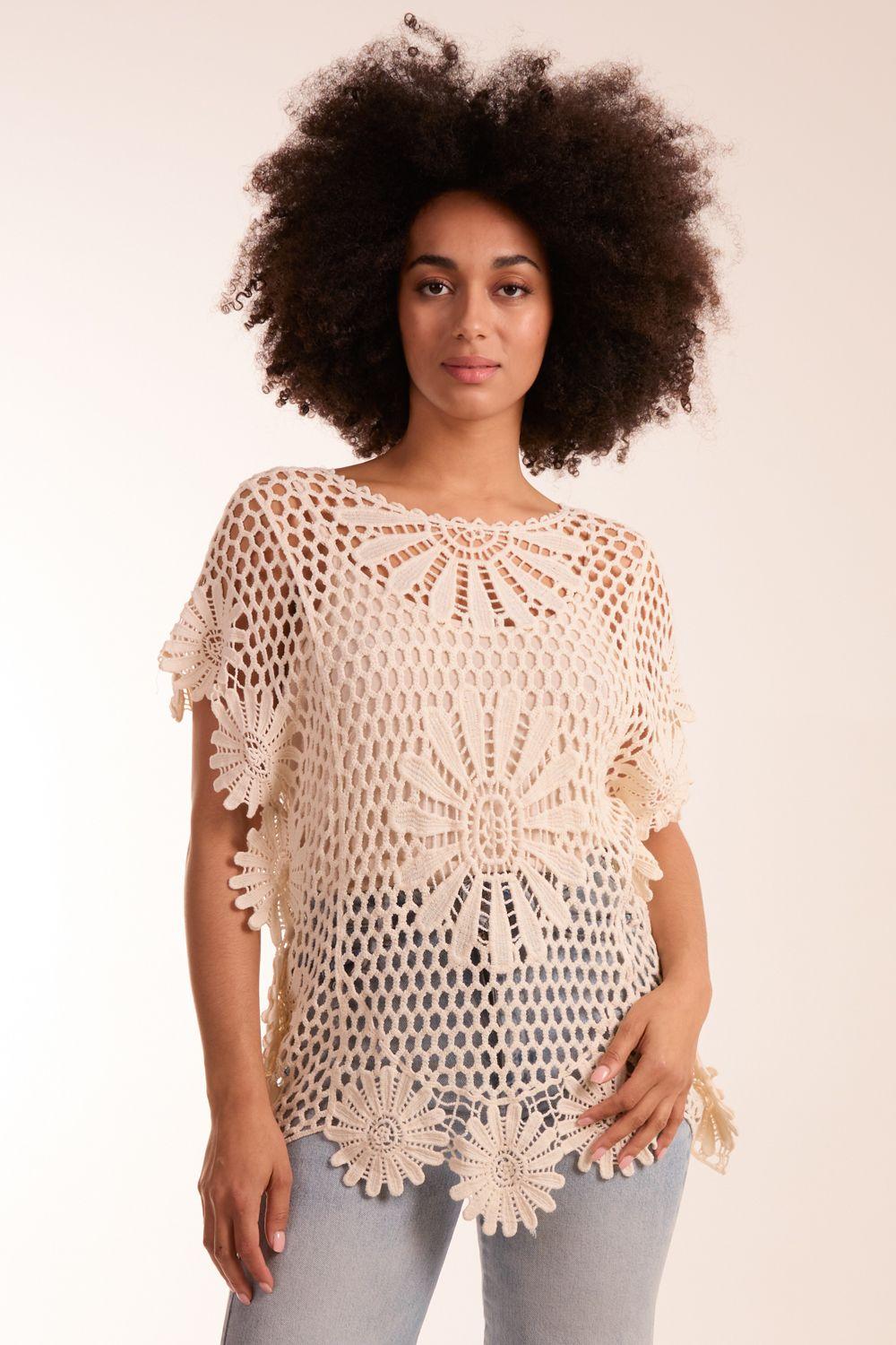 Crochet Kaftan by BLUE VANILLA