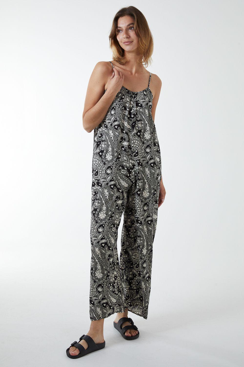 Oversized Wide Leg Jumpsuit by BLUE VANILLA