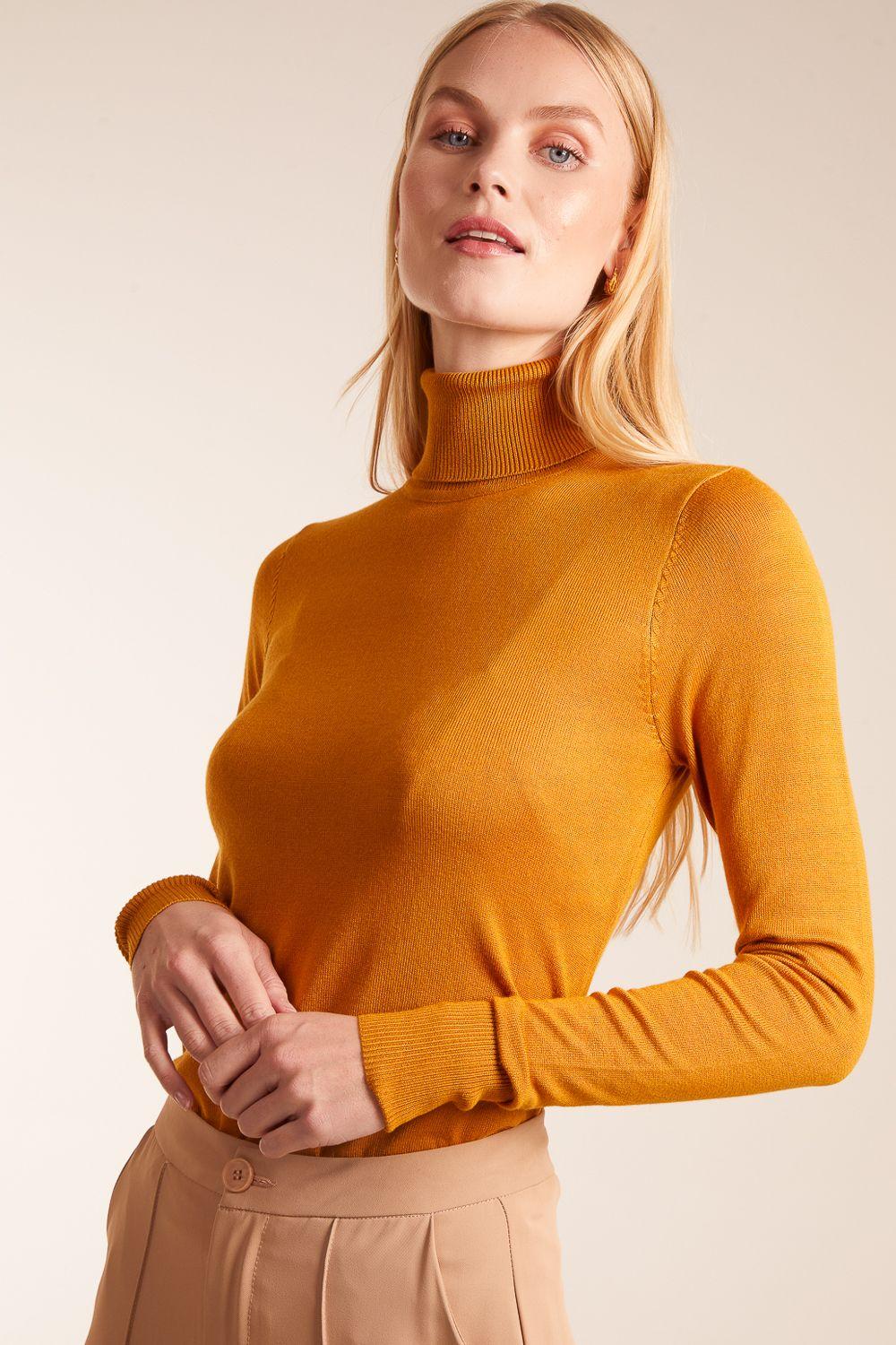 Roll Neck Jumper by BLUE VANILLA