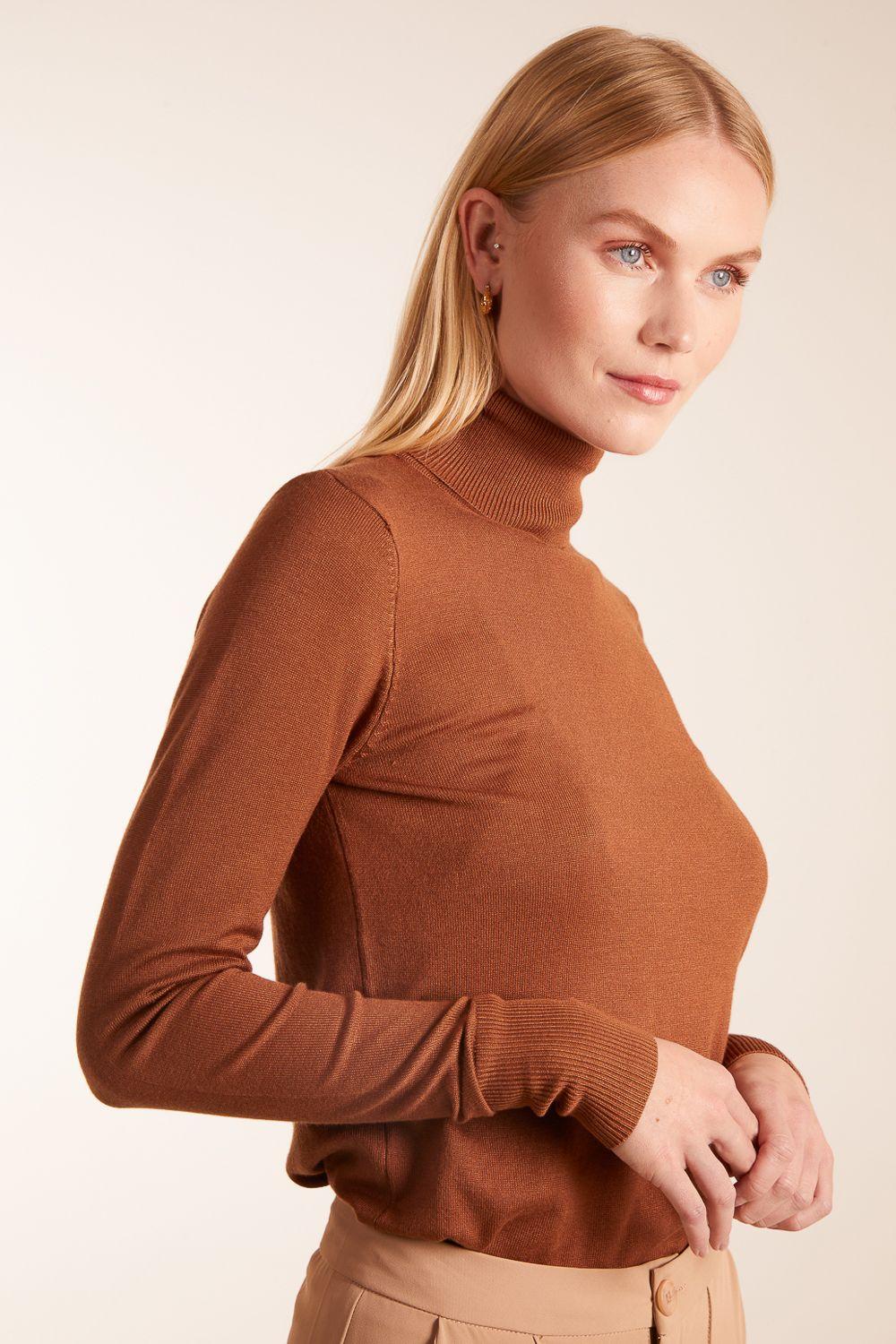 Roll Neck Jumper by BLUE VANILLA