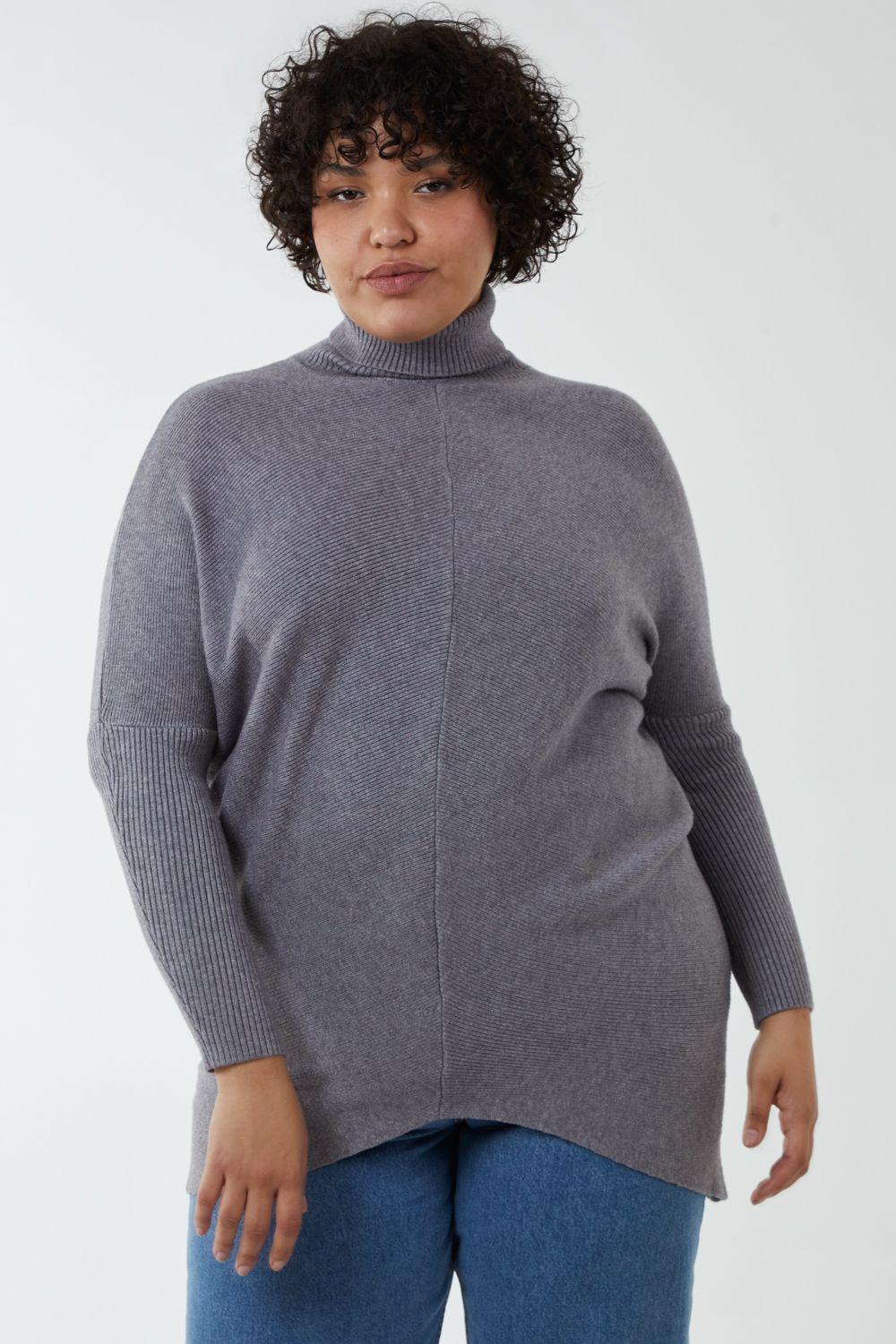 Roll Neck Turtleneck Jumper by BLUE VANILLA