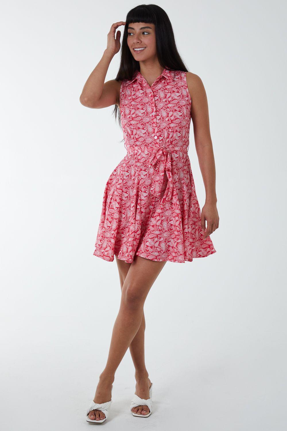 Sleeveless Mini Dress by BLUE VANILLA