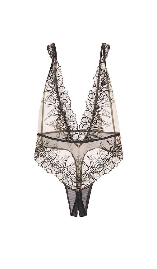 BLUEBELLA Amarosa Ouvert Soft Body in Black by BLUEBELLA