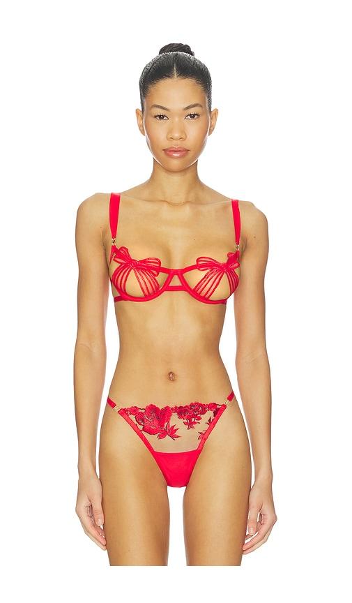 BLUEBELLA Annabel Wired Bra in Red by BLUEBELLA