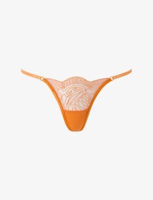 Leliana Sheer String Lace Thong by BLUEBELLA