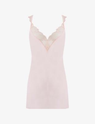Marabel Sheer Chiffon Chemise Nightdress by BLUEBELLA