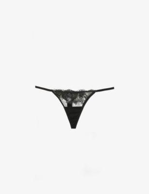 Marseille Mid-Rise Stretch-Woven Thong by BLUEBELLA