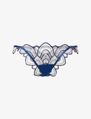 Soraya Embroidered Lace Briefs by BLUEBELLA