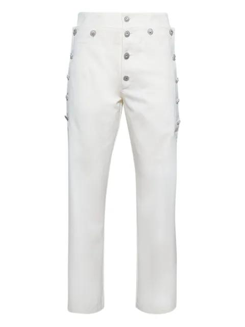 Mariner jewelled button trousers by BLUEMARBLE