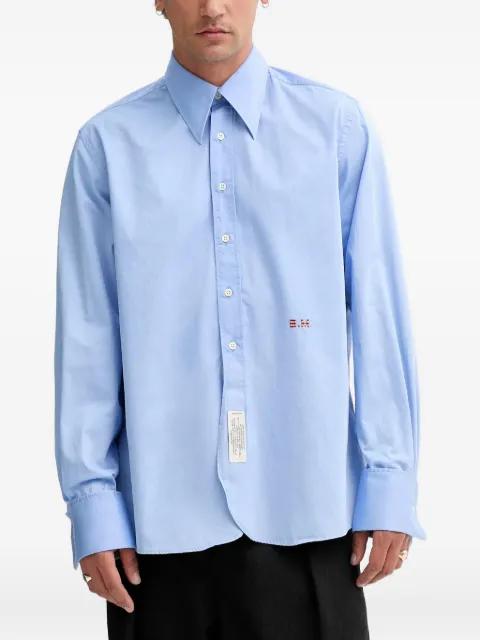 button-cuff shirt by BLUEMARBLE