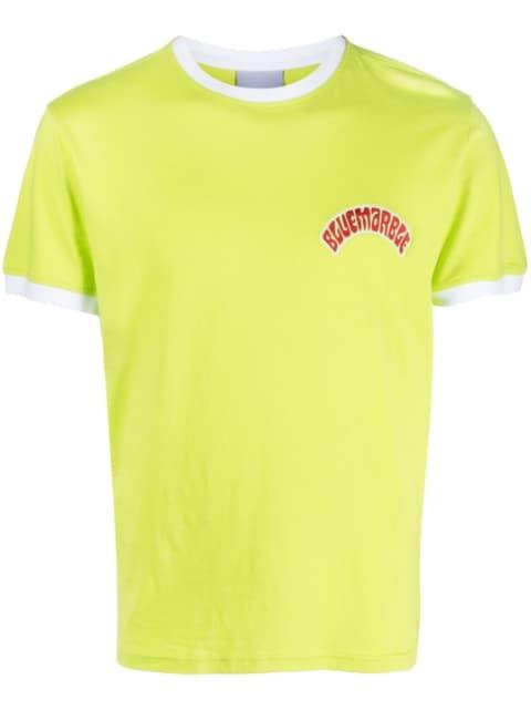 logo-print short-sleeve T-shirt by BLUEMARBLE