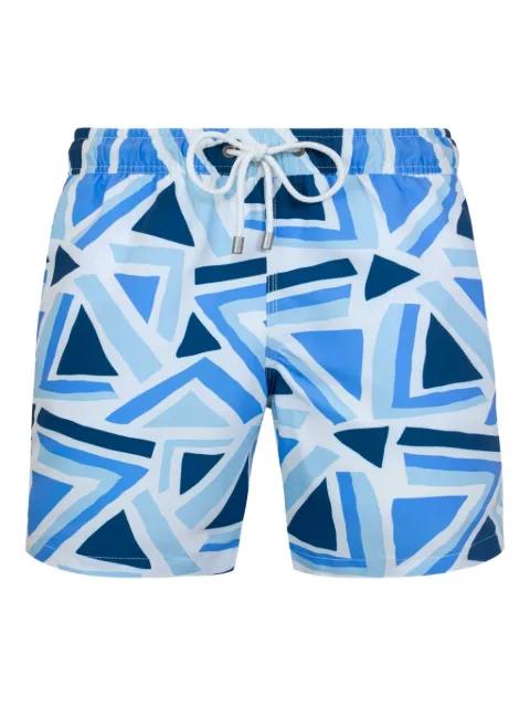 geometric-print swim shorts by BLUEMINT