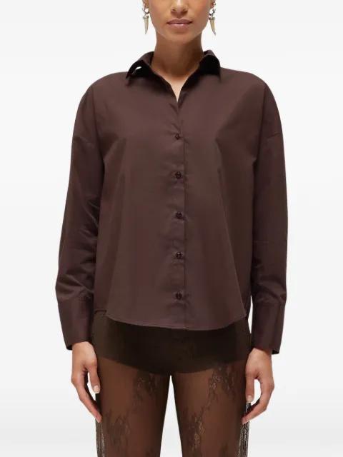 back-slit shirt by BLUGIRL