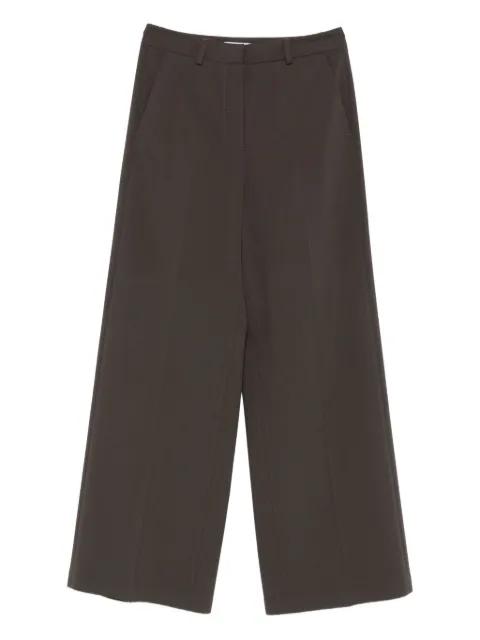 pressed-crease trousers by BLUGIRL