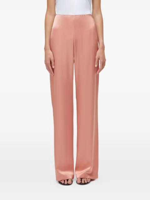 satin palazzo pants by BLUGIRL