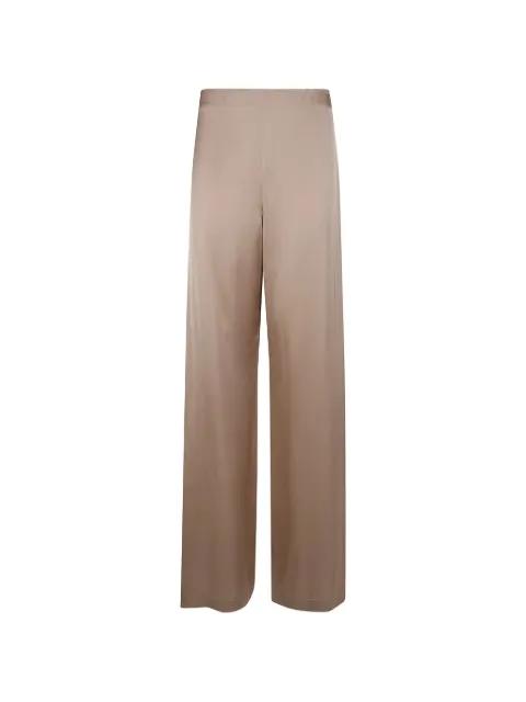 straight-leg satin trousers by BLUGIRL