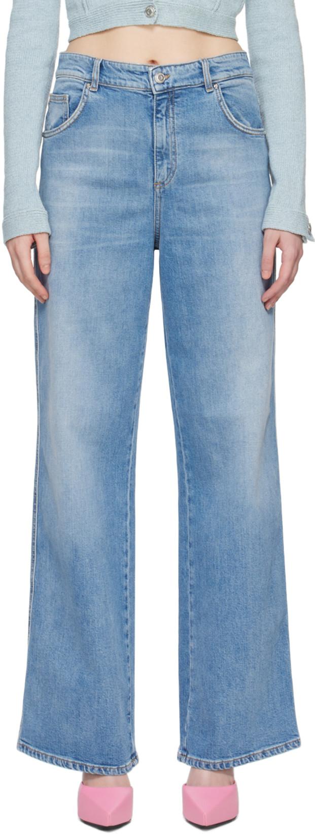 Blue Boyfriend Jeans by BLUMARINE